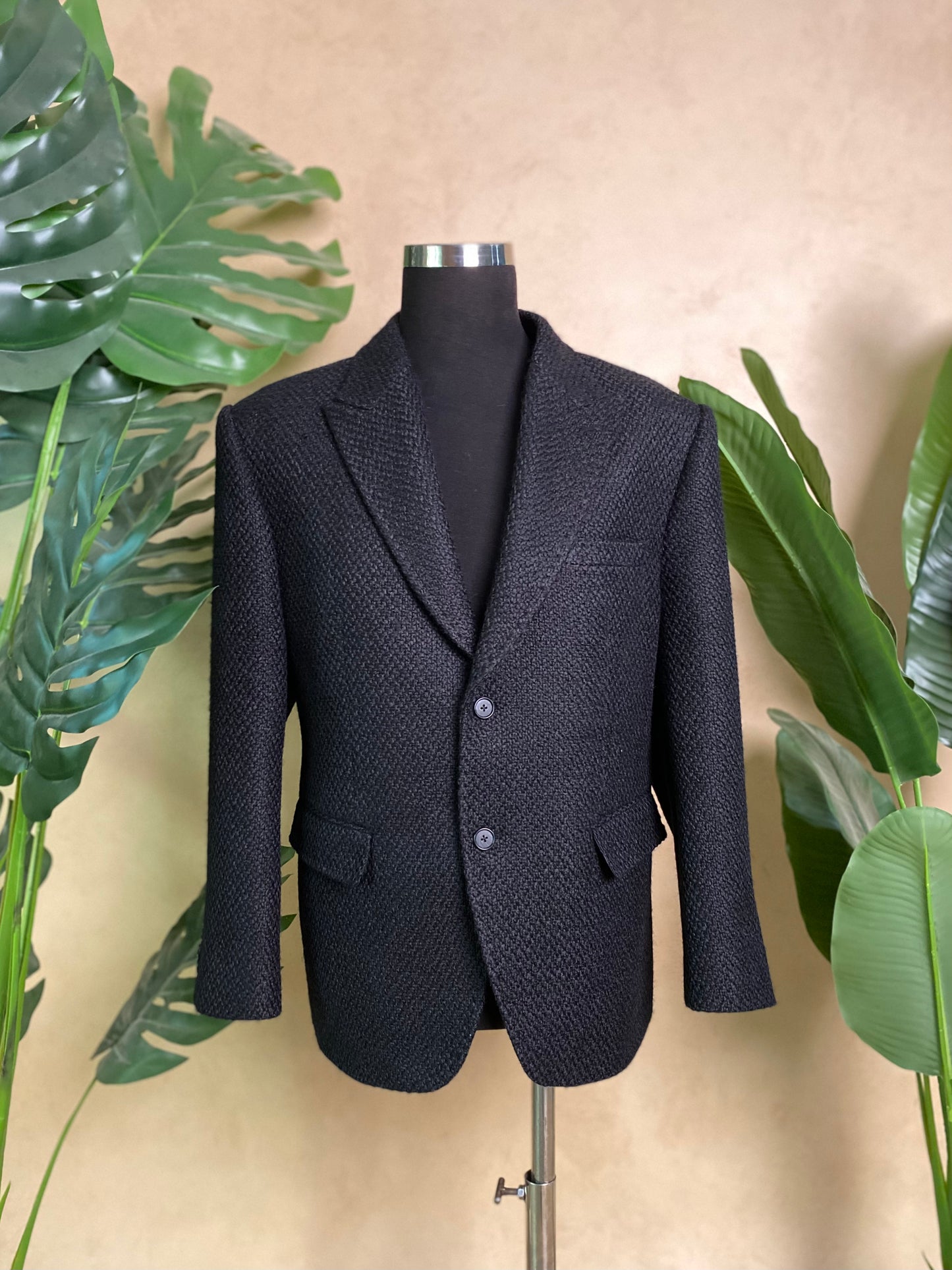 Black Woolen Blazer