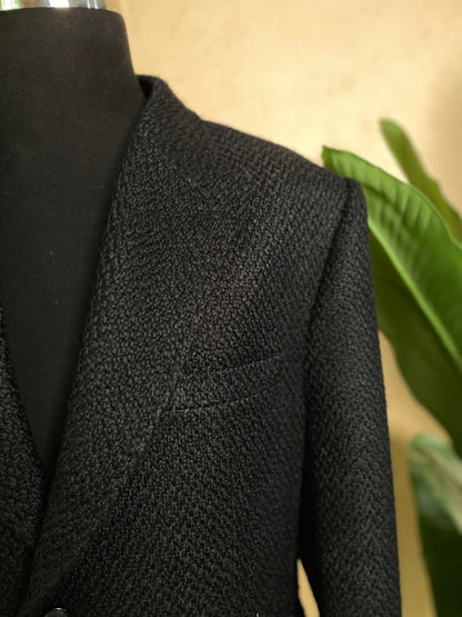 Black Woolen Blazer