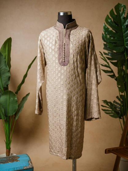 Beige kurta