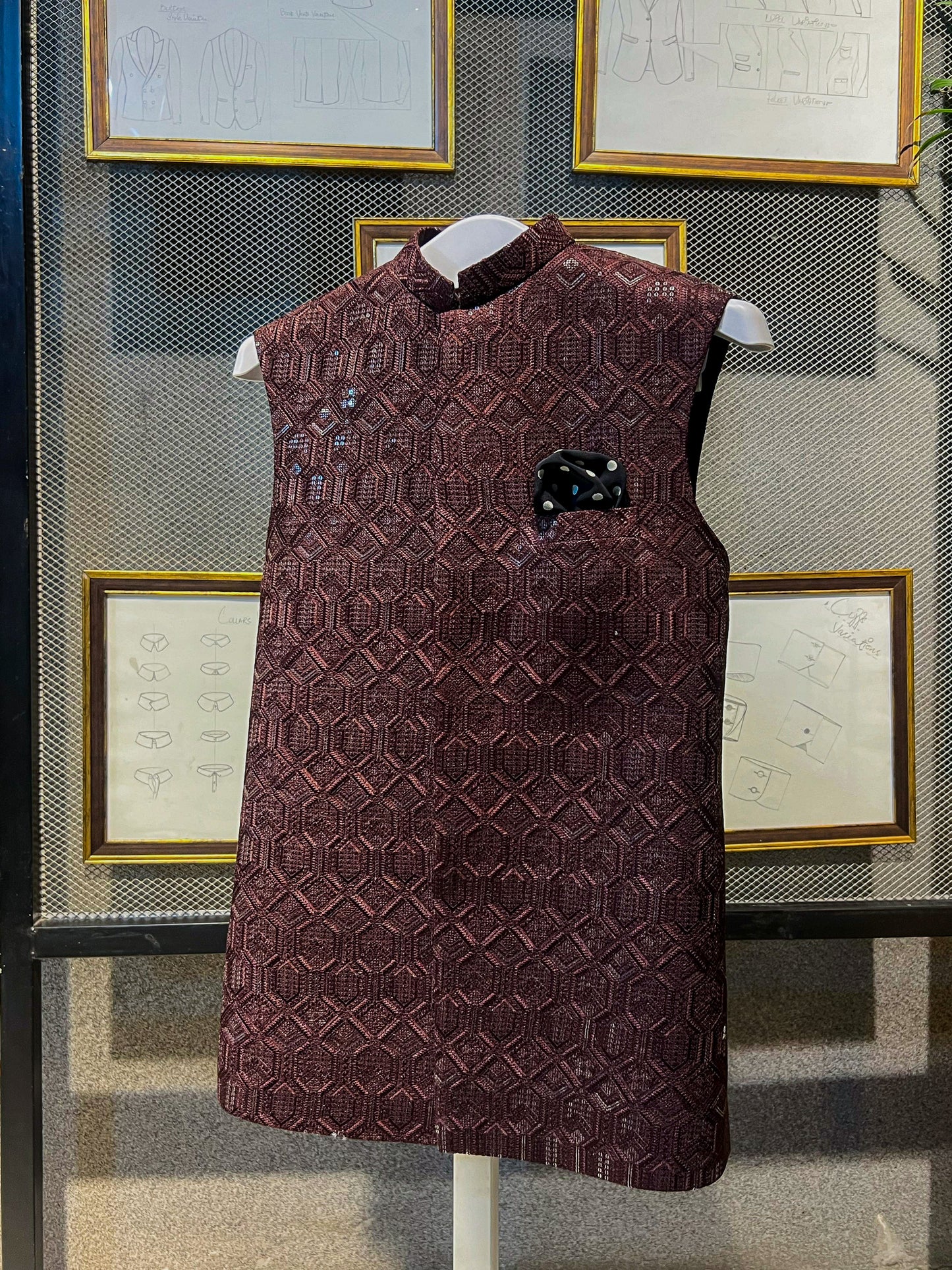 Red Wine Drape