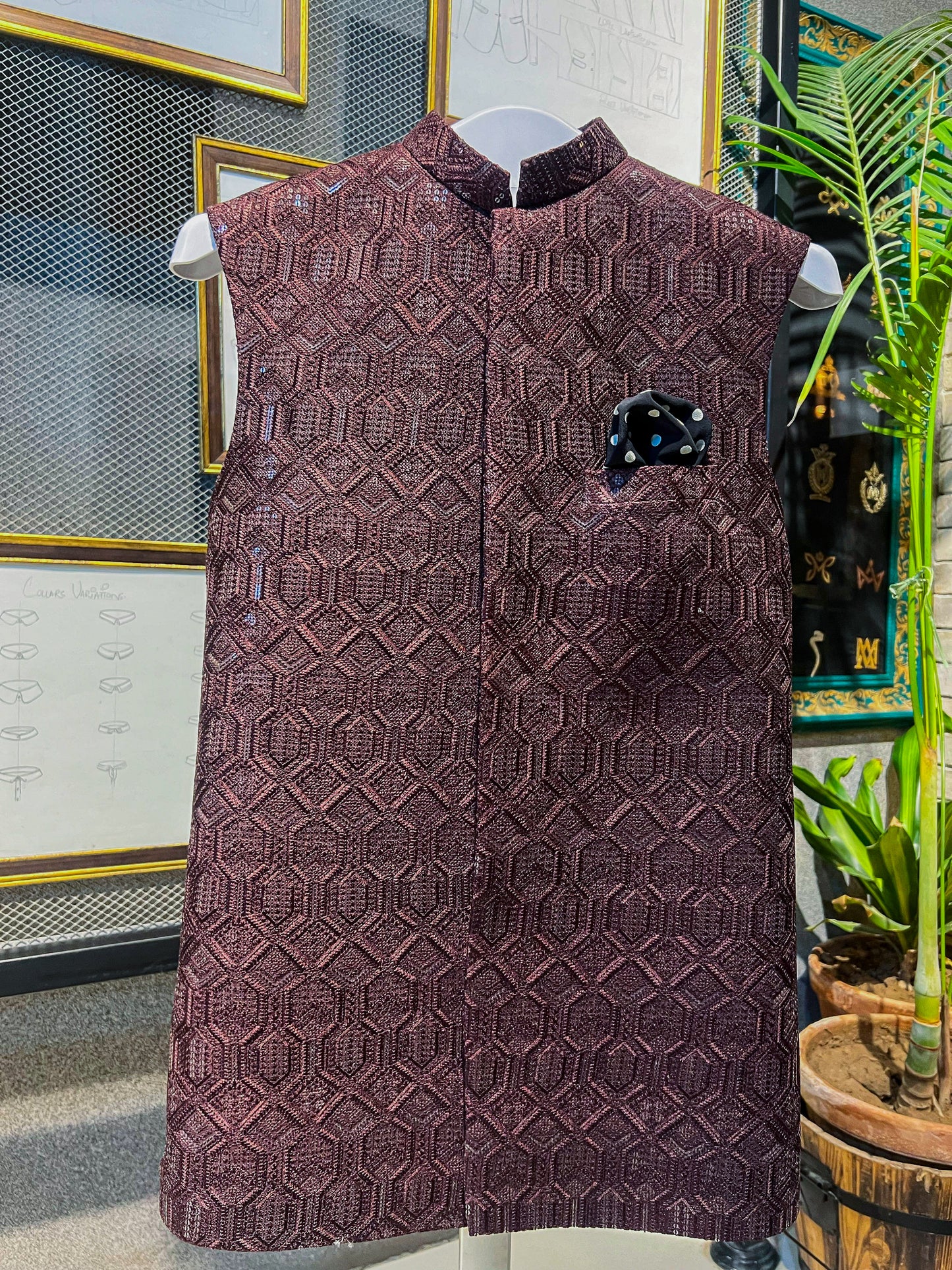 Red Wine Drape