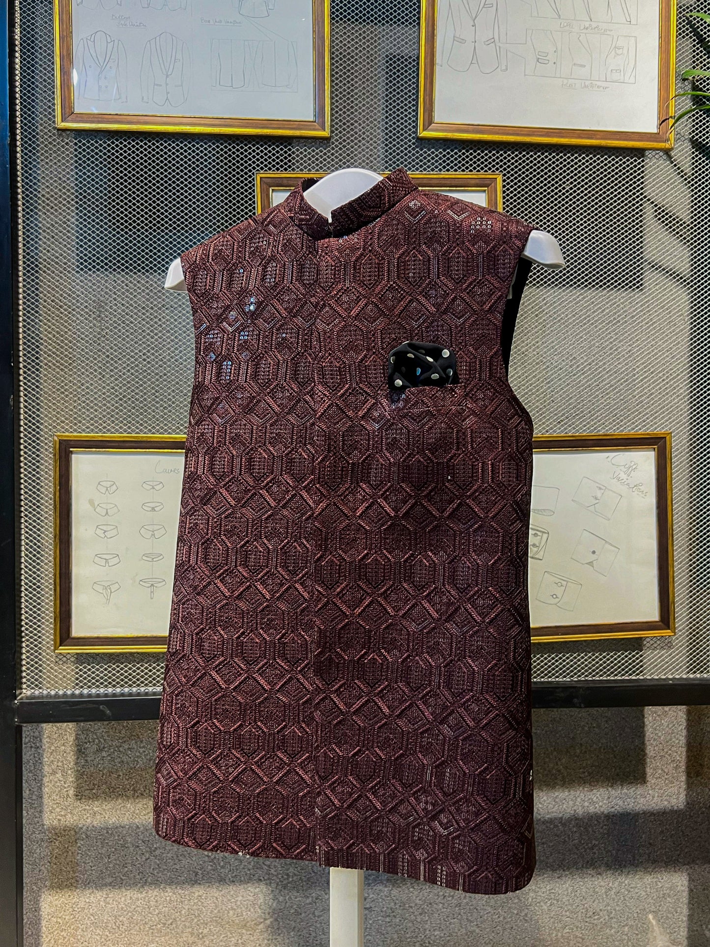 Red Wine Drape