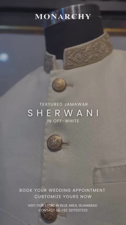 Ivory Insignia Sherwani