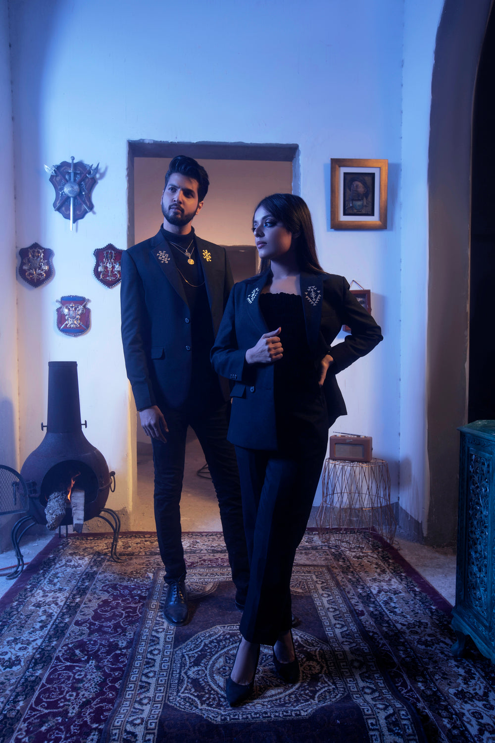 Andrew Black Two-Piece Suit