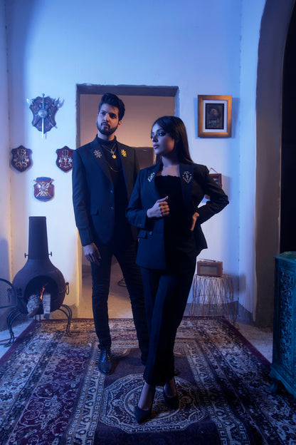 Andrew Black Two-Piece Suit