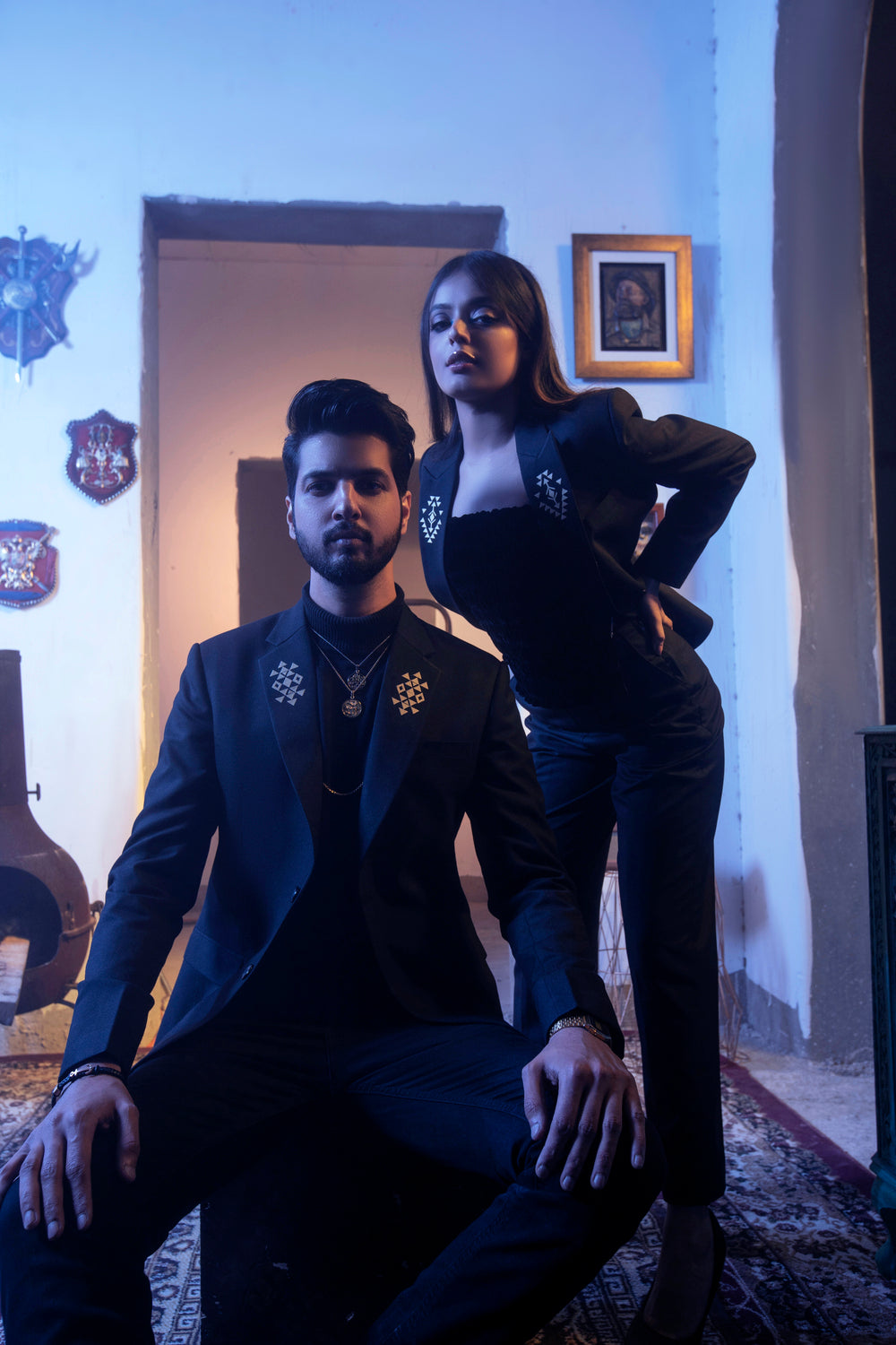 Andrew Black Two-Piece Suit