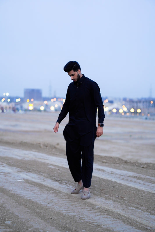 Obsidian Shalwar Kameez