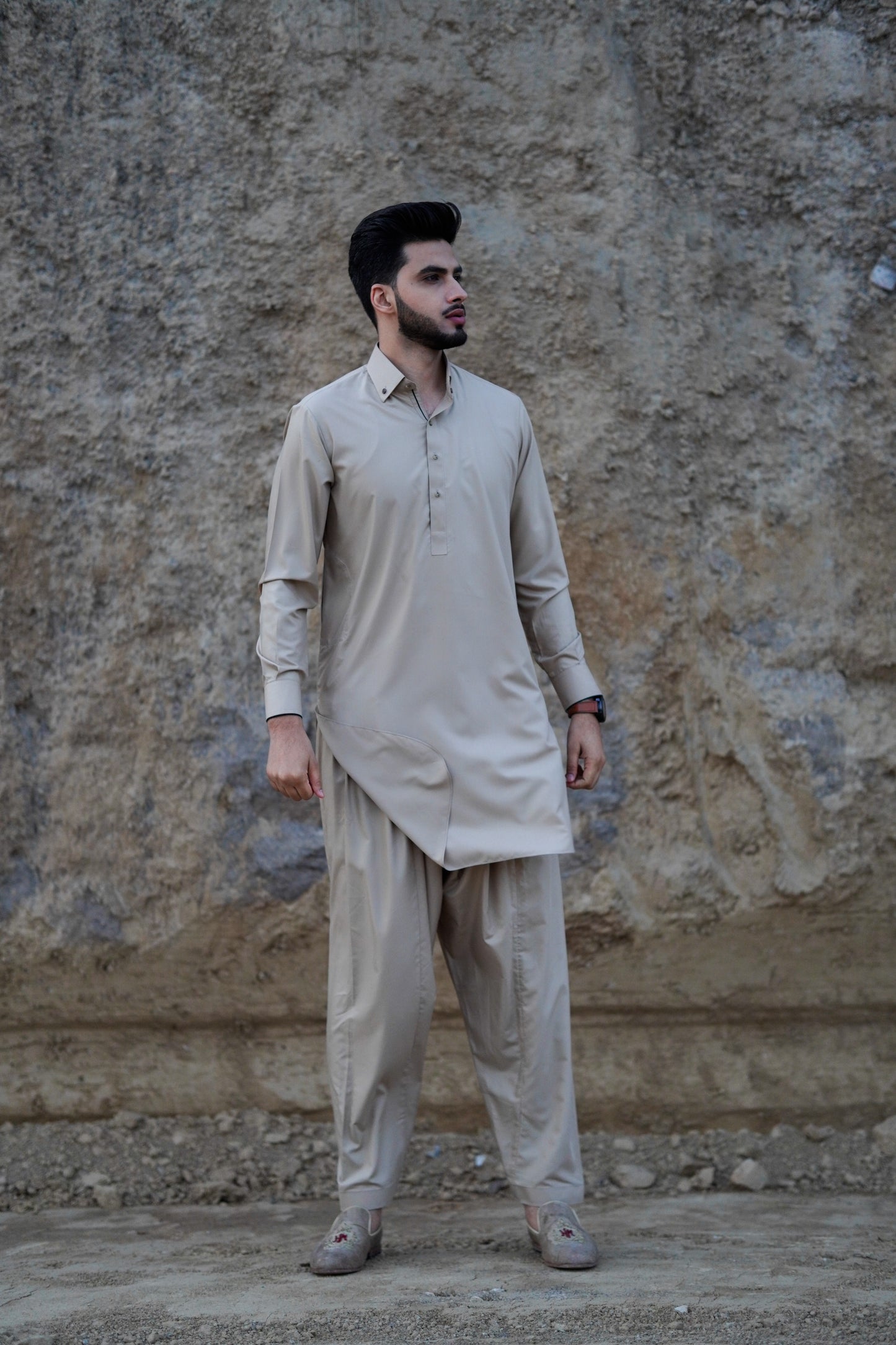 Sandstone Shalwar Kameez