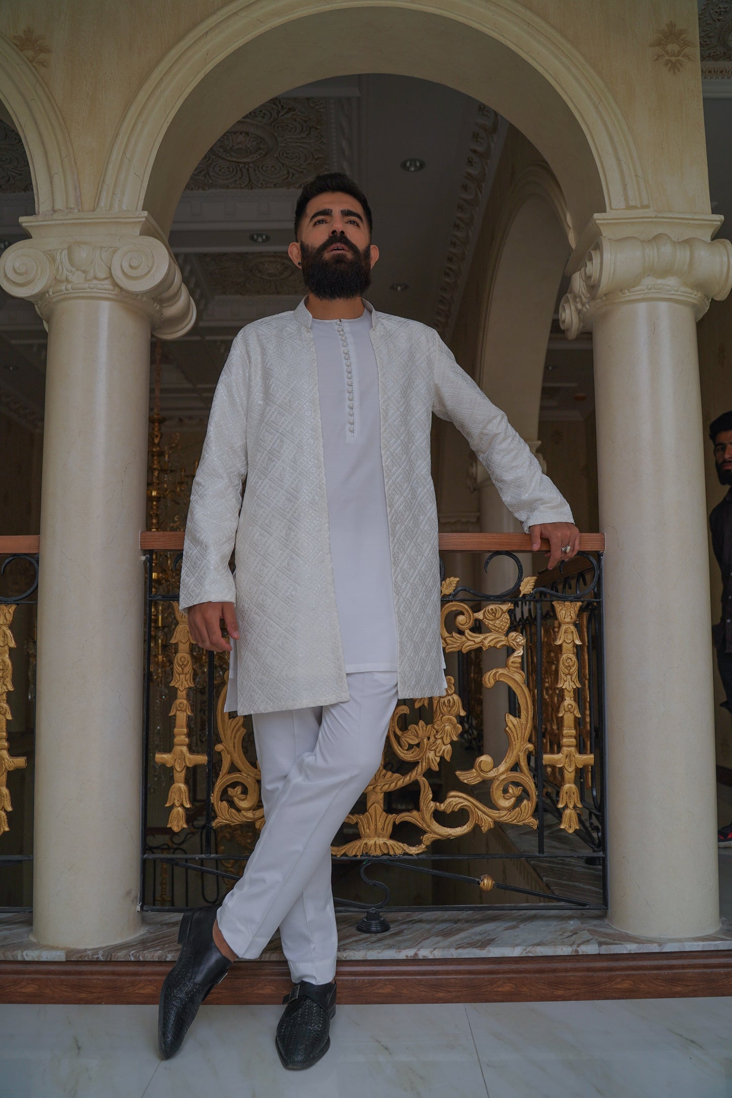 Jade Kurta-Trouser Set & Jacket