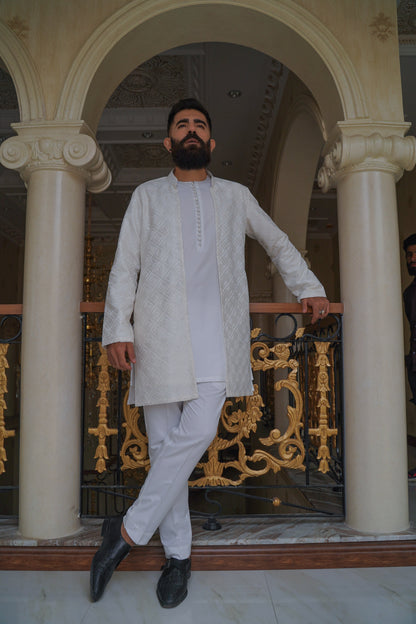 Jade Kurta-Trouser Set & Jacket